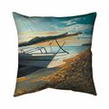 Begin Home Decor 26 x 26 in. Peaceful Seaside-Double Sided Print Indoor Pillow 5541-2626-CO158
